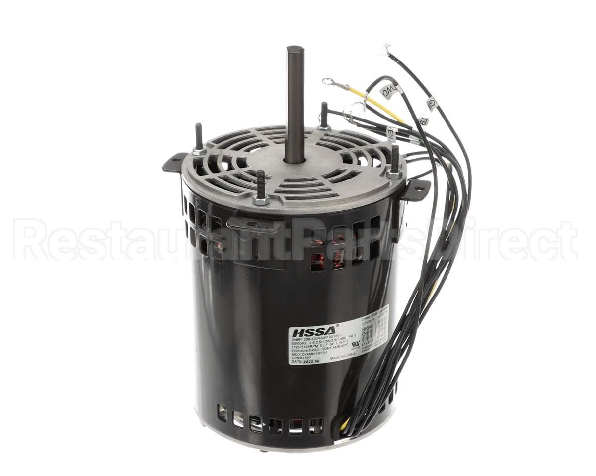 CK48BS15FF01-60 Captive-Aire Motor, .75Hp, 208/230-460V