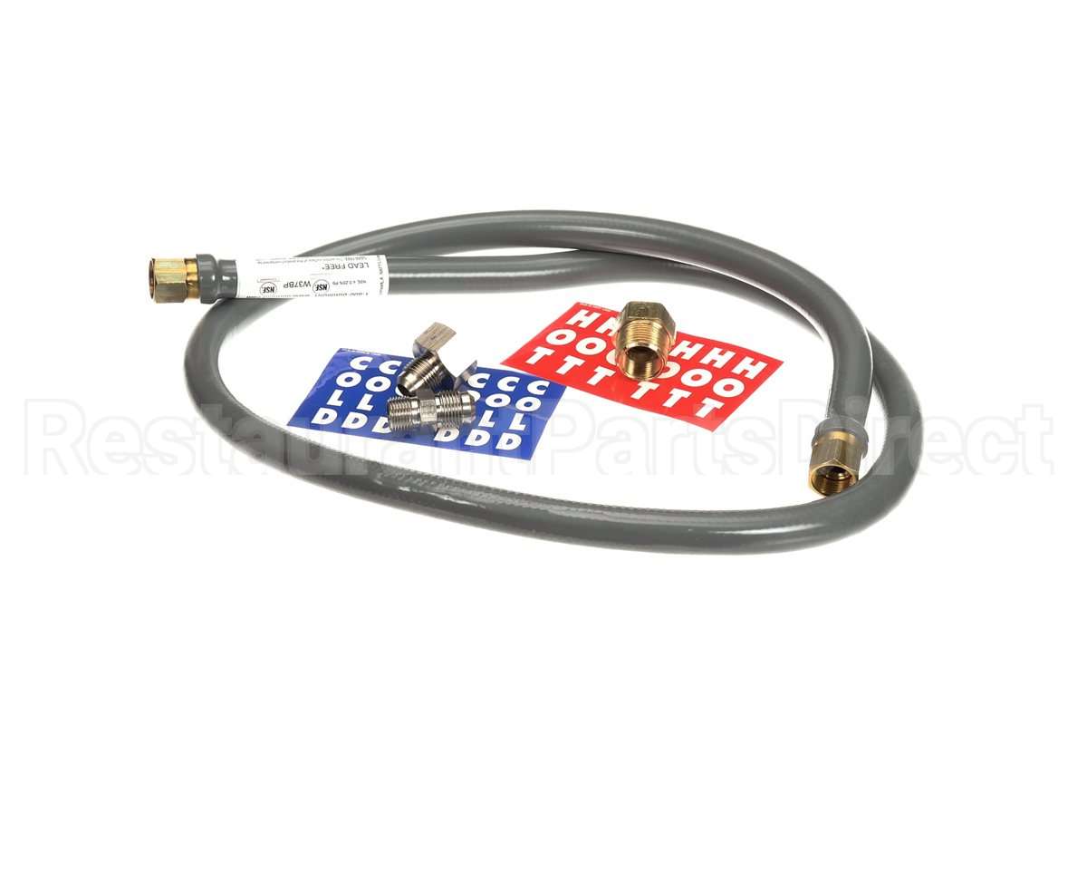 CMB37BP60 Dormont Combi-Oven Connector, 3/8 Dia., 60 L, 3/