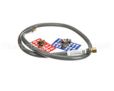 CMB37BP60 Dormont Combi-Oven Connector, 3/8 Dia., 60 L, 3/