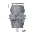 CNT100P2FG US Motors Nidec Vertical Solid Shaft Motor