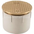 CO2450-PV4 Compatible Zurn Body, Clean-Out, Adj, Pvc, 4"