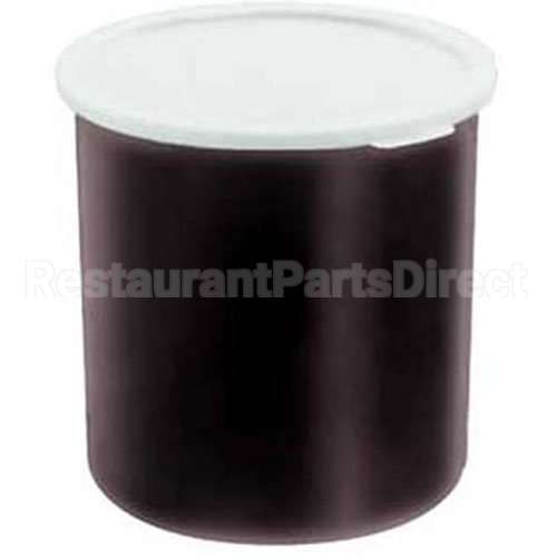 CP27-110 Compatible Cambro Crock W/Lid 2.7Qt -110 Black