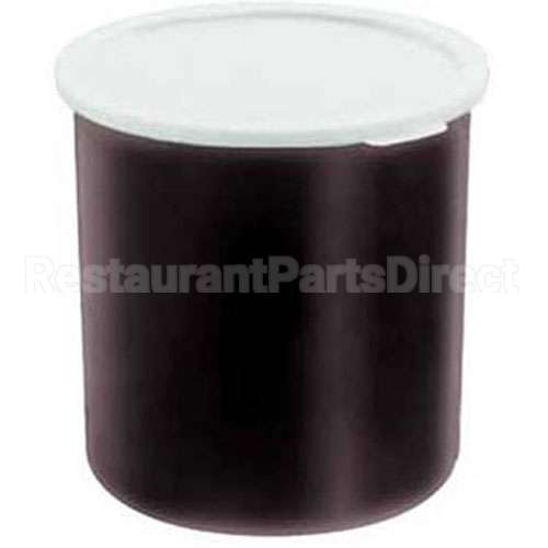 CP27110 Compatible Cambro Crock W/Lid 2.7Qt -110 Black