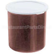 CP27195 Compatible Cambro Crock W/Lid 2.7Qt -195 Brown