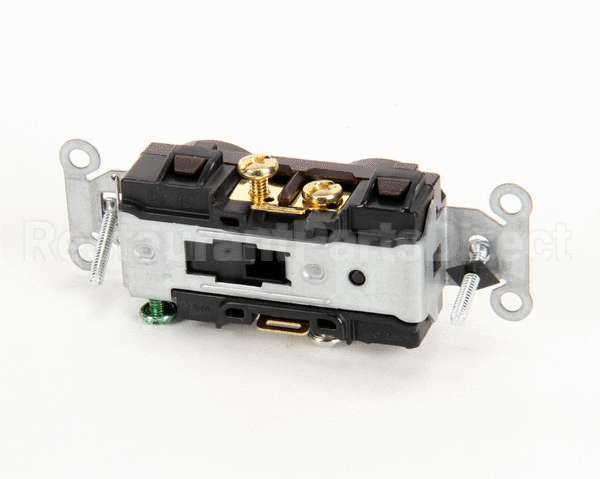 CR20 Hubbell Lighting Duplex Receptacle Brown