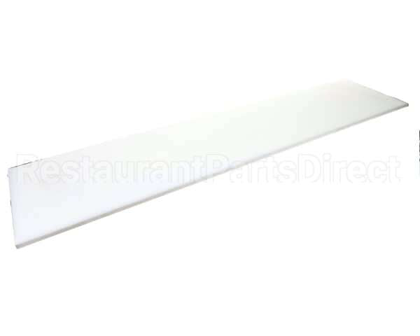 CUSTOMCUTBRD1 San Jamar Cutting Board 48X11 34X12 White