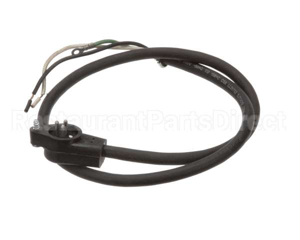 D-131-14 Continental Refrigeration Cord & Plug Male (Hinged Glass Door) (Pl