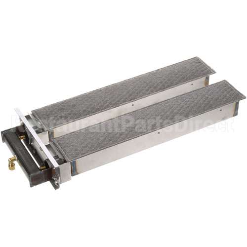 D002-PL4836-7 Compatible Wood Stone Dual Nat Gas Burner Assy Wood Stone