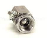 D0060 Bki Valve, Drain, Ss Ball & Plt. Car. Stem