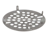 D10-X014 Component Hardware Flat Strainer, Stainless Steel