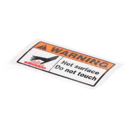 DECAL Equipex Decal, Caution Hot