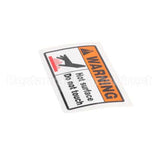 DECAL Equipex Decal, Caution Hot