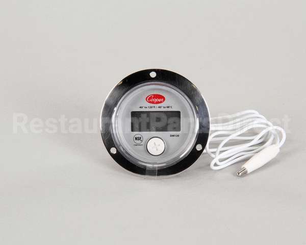DM120-0-3 Cooper Atkins Digital Panel Thermometer 2 Front Flange