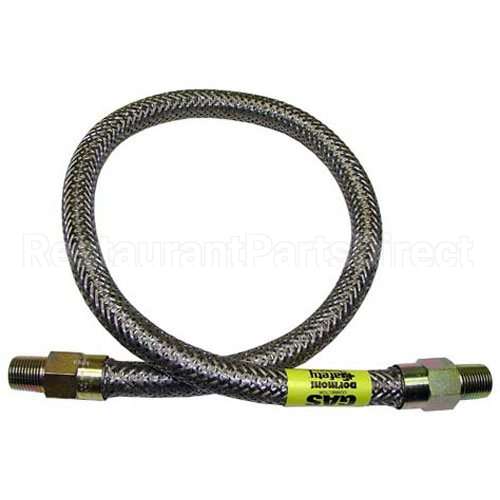 DOR1650B-36 Compatible Dormont Gas Connector 1/2" Mpt X 36"