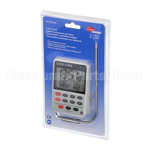DTT361-01 Compatible Atkins Thermometer, Digital Timer Cooking And Cool Down