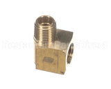 E005 Edlund Elbow, 1/8 Npt Brass St. #3400