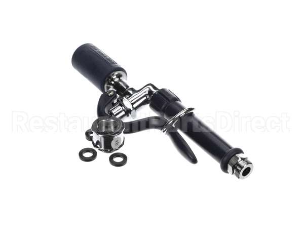 EB-0107-J-SWV T&S Brass Spray Valve, Blue Grip Handle & Swivel,