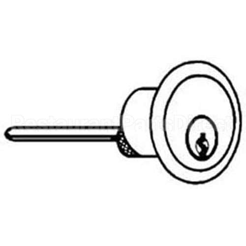 ECL-445K Compatible Detex Lock, Cylinder Rc65, Detex Alarm