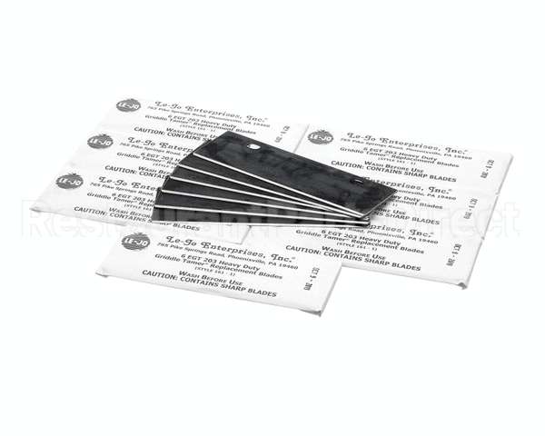EGT203C Le-Jo Hd Scraper Blades Bulk 50