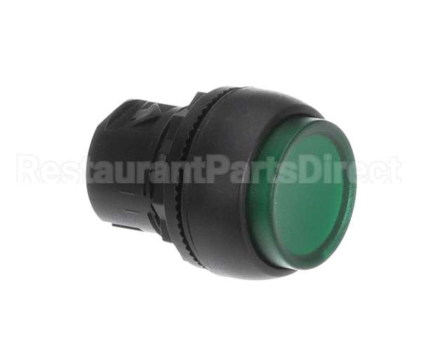 EL01-0006 Picard Ovens Green Plastic Pushbutton With
