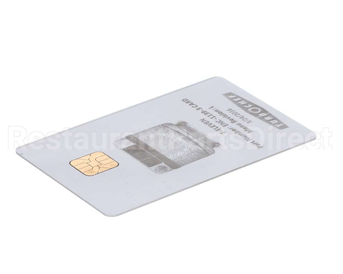 ENC-1139-3CARD Turbochef Menu Card, Programmed, Encore, 7-Eleven