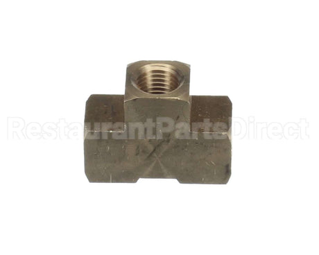 F020 Edlund Fitting, 1/4 Npt Brass Tee (Vm