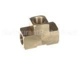 F020 Edlund Fitting, 1/4 Npt Brass Tee (Vm