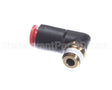F033 Edlund Fitting,Shrt1/4Odpush-In 90 De