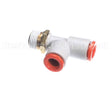 F039 Edlund Fitting,1/4Od Push-In Run Tee-