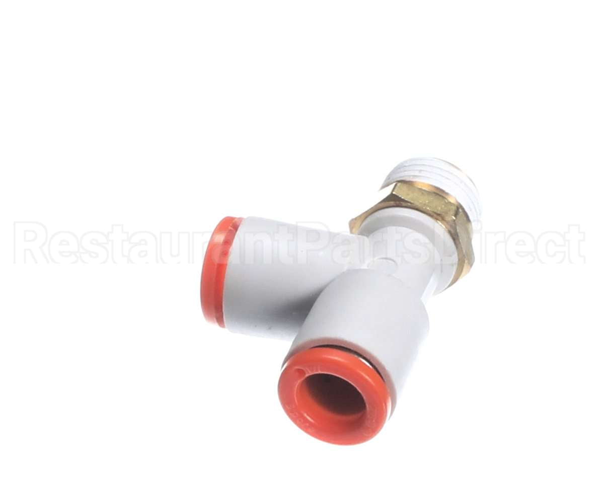 F039 Edlund Fitting,1/4Od Push-In Run Tee-