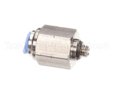 F082 Edlund Fitting, 1/4Od Pushin To #10-3