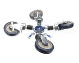 FC02QB Duke Set Of (4) 5 Stem Casters--So Specs 2 W/