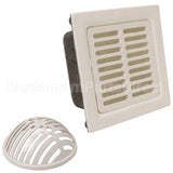 FD2375NH3F Compatible Zurn Sink, 12"Sq Flr, Full Grate, 6"Dp