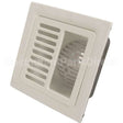 FD2375NH3H Compatible Zurn Sink, 12"Sq Flr, Half Grate, 6"Dp