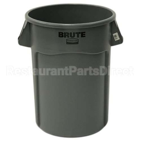 FG264360GRAY Compatible Rubbermaid 44Gal Rnd Brute Trashcan No Lid Included