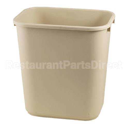 FG295600BEIG Compatible Rubbermaid 7Gal Beige Trash Can Rectangular