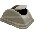 FG306700BLA Compatible Rubbermaid Untouchable Swing Lid Black, Fits 10 Gal Can