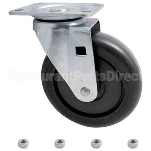 FG4614L30000 Compatible Rubbermaid Caster Plate 5"