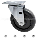 FG4614L30000 Compatible Rubbermaid Caster Plate 5"
