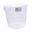 FG572724CLR Compatible Rubbermaid Container, 18Qt Round (Clear) Sweet Tea