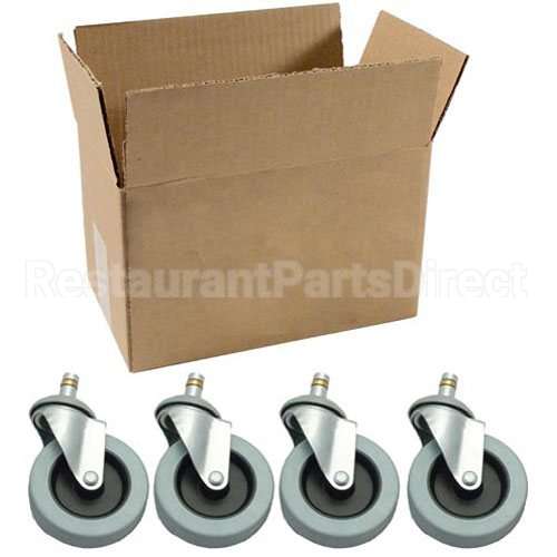 FG7380L10000 Compatible Rubbermaid 2 1/2 In Caster Kit Set Of 4