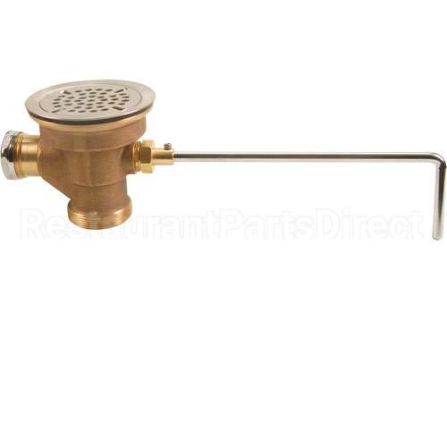 FIS22438 Compatible Fisher Waste, Twist, Brass, W/Ssvalve