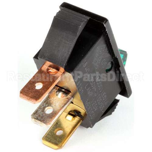 FM8072734 Compatible Frymaster 120V Light On/Off Switch Green
