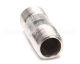 FT0232 Bki Nipple, 1/2 X 2, Ss 304
