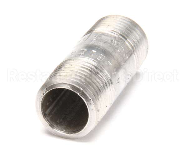 FT0232 Bki Nipple, 1/2 X 2, Ss 304