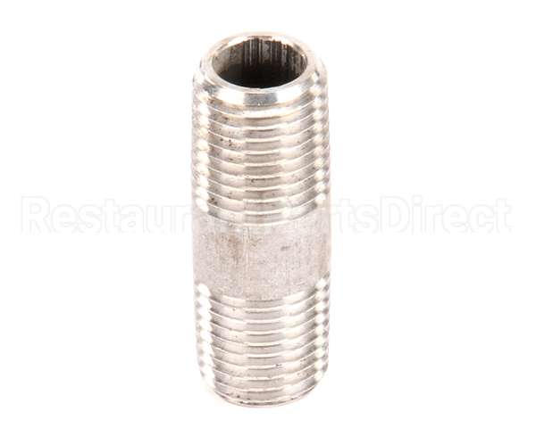 FT0234 Bki Nipple, 1/4 X 1 1/2, Ss 304