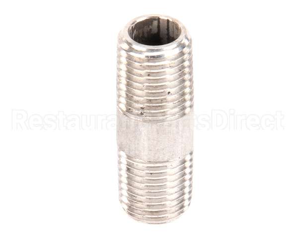 FT0234 Bki Nipple, 1/4 X 1 1/2, Ss 304