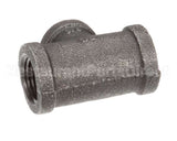 FT0538 Bki Tee, 1/2 X 1/2 X 3/8, Black
