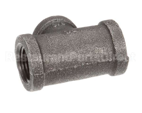 FT0538 Bki Tee, 1/2 X 1/2 X 3/8, Black