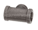 FT0538 Bki Tee, 1/2 X 1/2 X 3/8, Black